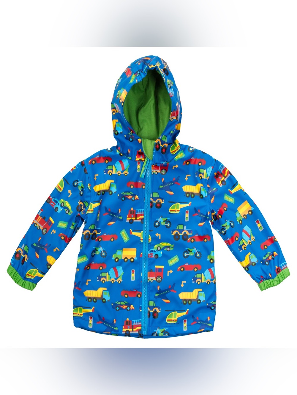 Stephen Joseph Boys Transportation Raincoat 3T
